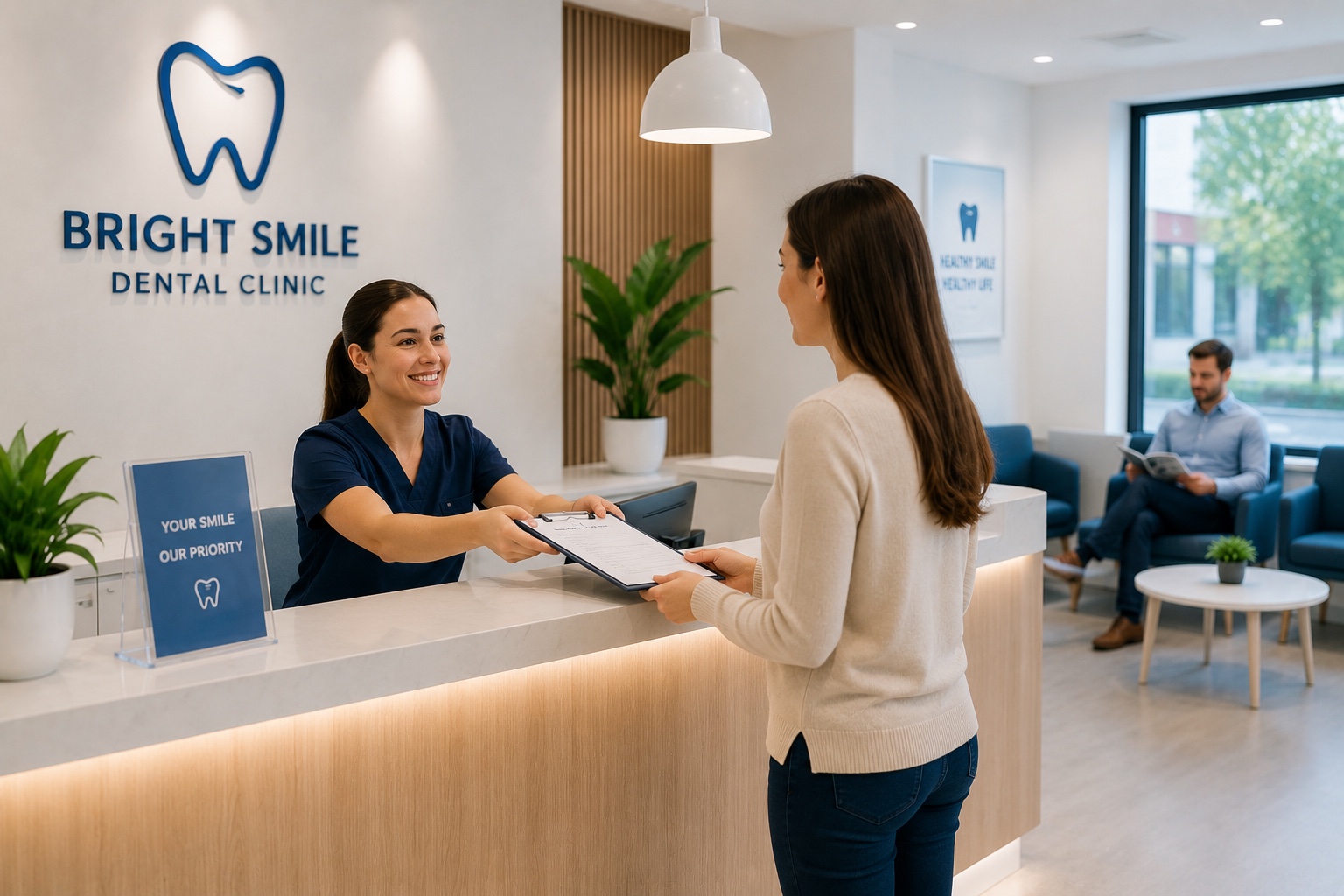 Dental waiting area
